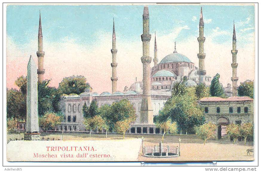 Tripoli Tripolitania (Tripolitana, Tarabulus) Mosquée Moschea Vista Dall´esterno (Moskee, Mosque) - Libye