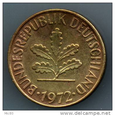 Allemagne 10 Pfennig 1972 G Ttb - 10 Pfennig