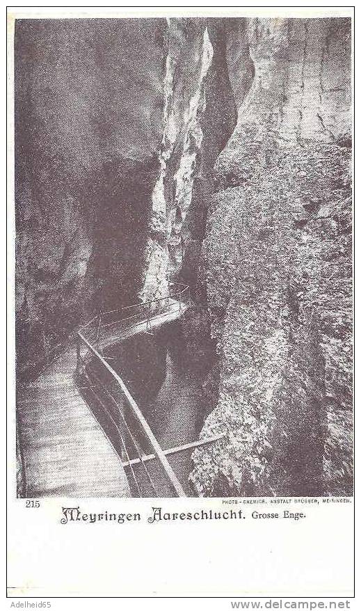 1898-1905 Meyringen Aareschlucht Grosse Enge Photo Brügger, Meiringen Ca 1900 - Brügg