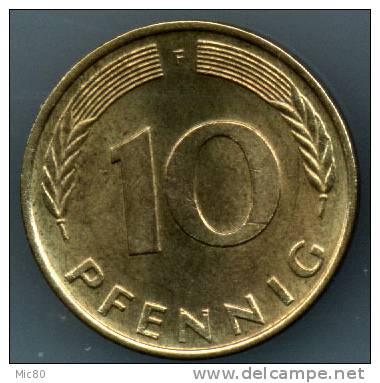 Allemagne 10 Pfennig 1978 F Sup - 10 Pfennig