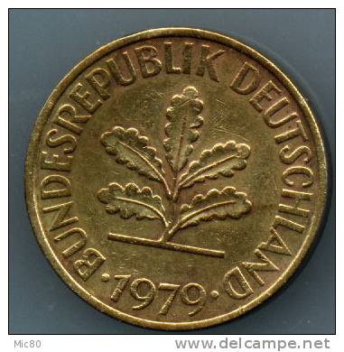 Allemagne 10 Pfennig 1979 G Ttb - 10 Pfennig
