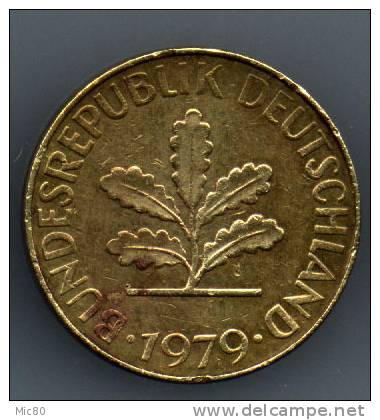 Allemagne 10 Pfennig 1979 J Ttb - 10 Pfennig