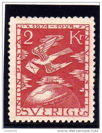 SUEDE : TP N° 191 * - Unused Stamps