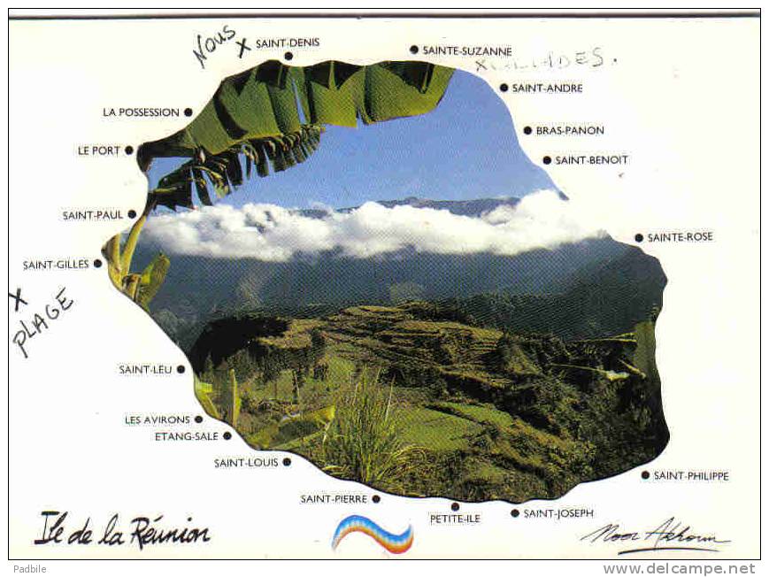 Carte Postale Dom - Tom  Île De La Réunion   Trés Beau Plan - Autres & Non Classés