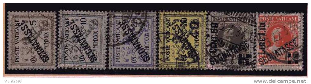 VATICAN : Taxe 1/6 ° - Airmail