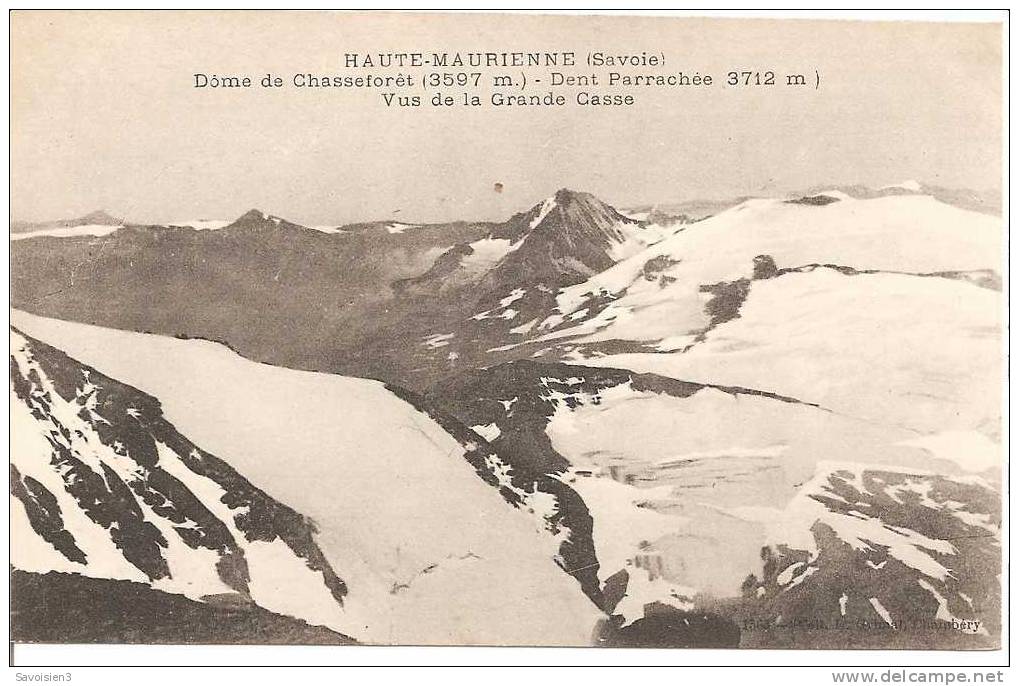 Dôme De Chasseforêt (3597 M) - Dent Parrachée (3712 M) Vus De La Grande Casse - Other & Unclassified