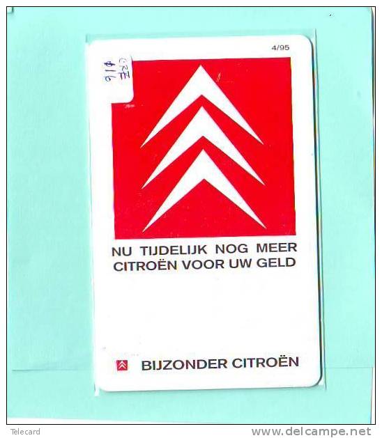 Nederland CHIP TELEFOONKAART (CRE-116) CITROEN * Telecarte A PUCE PAYS-BAS * NETHERLANDS **  Niederlande PRIVE PRIVATE - Private