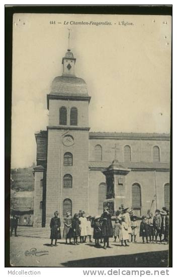 42 LE CHAMBON FEUGEROLLES L´eglise - Le Chambon Feugerolles