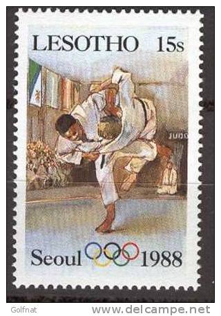 ILESOTHO JO SEOUL 1988 15S JUDO - Judo