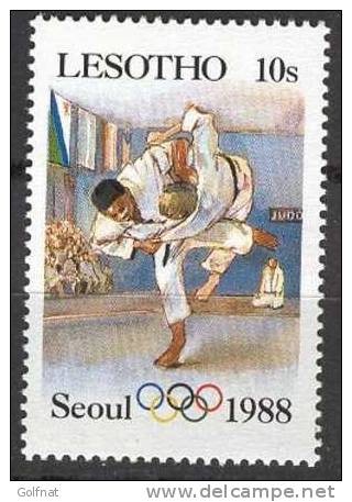 ILESOTHO JO SEOUL 1988 10S JUDO - Judo