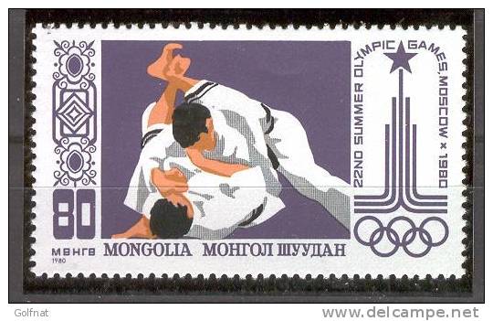 MONGOLIE JO 1980  JUDO - Judo