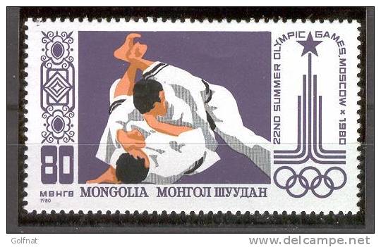 MONGOLIE JO 1980 JUDO - Judo