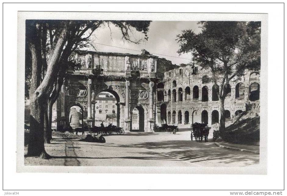ROMA N° 22 - Arco Di Costantino E Colosseo - Colosseum