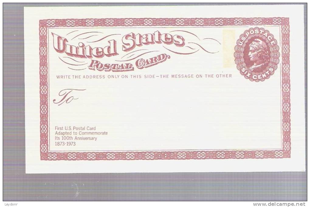 Liberty Head  - Postal Card . - Scott # UX65 - 1961-80
