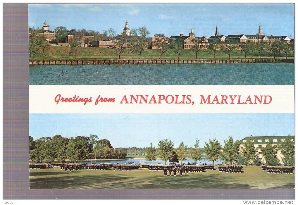 Greetings From Annapolis, Maryland - U.S. Naval Academy - Annapolis – Naval Academy