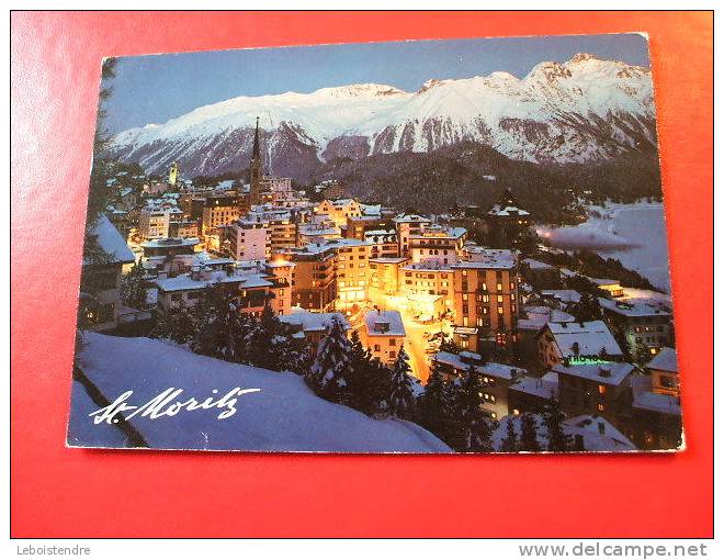 CPSM 1976-SUISSE-ST.MORITZ- - Saint-Moritz
