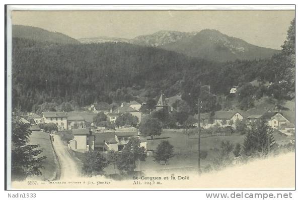 VAUD ST CERGUES ET LA DOLE - Saint-Cergue