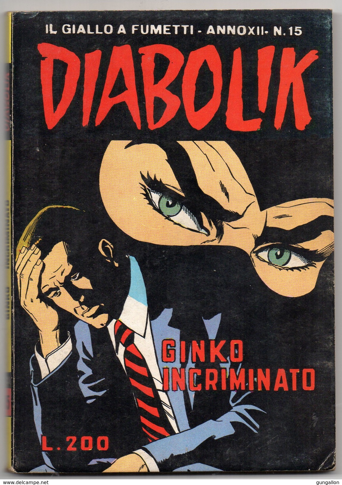 Diabolik (Astorina 1973) Anno XII° N. 15 - Diabolik