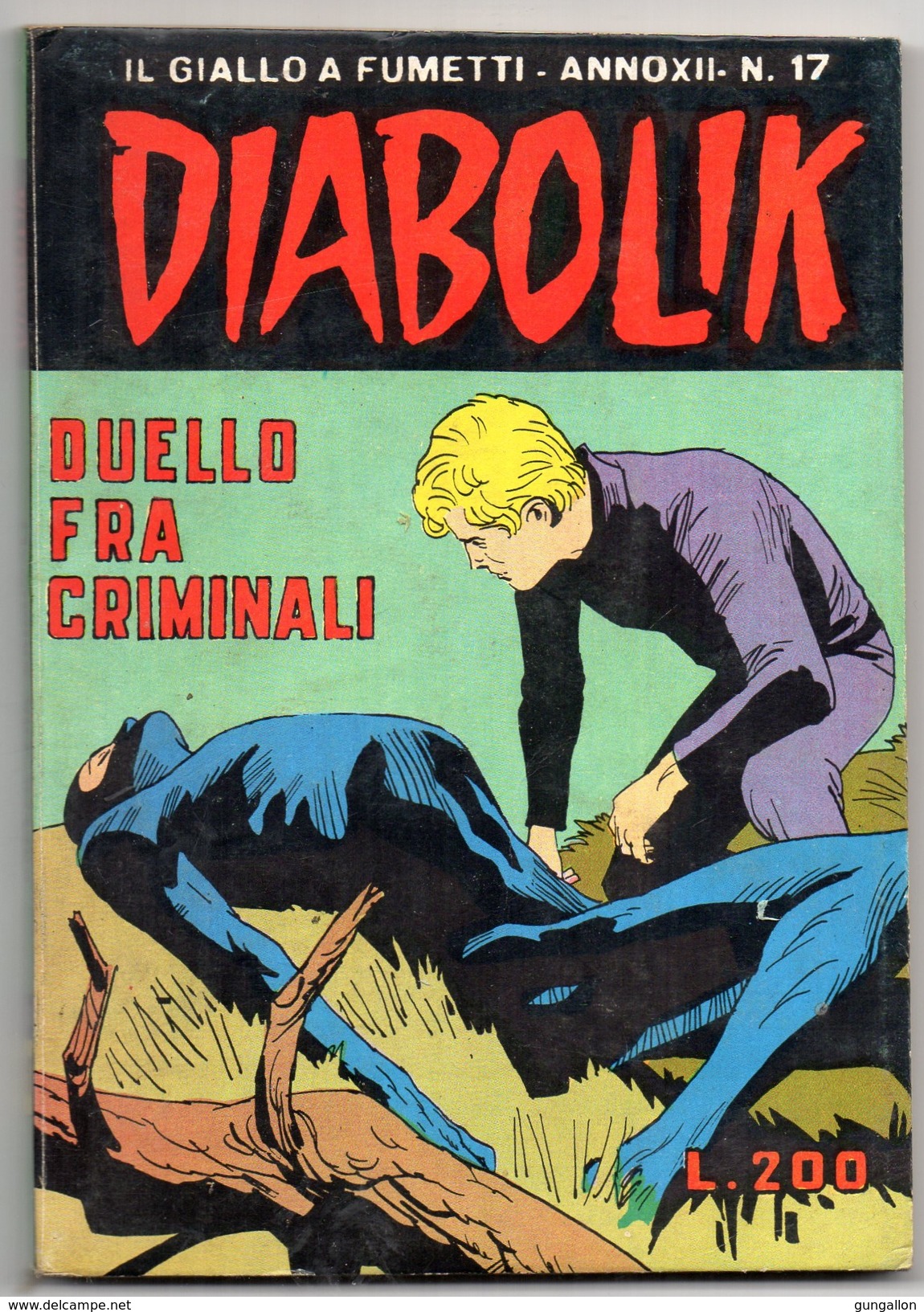 Diabolik (Astorina 1973)  Anno XII° N. 17 - Diabolik