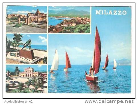 18538)cartolina Illustratoria  Località Di Milazzo - Matera