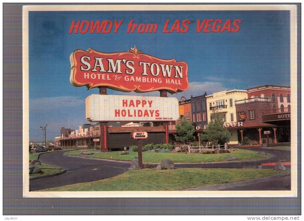 Howdy From Las Vegas - Sam's Town Hotel And Gambling Hall, Nevada - Las Vegas