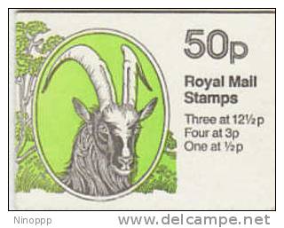 Great Britain -Rare Farms Animals Bagot Goat 50p Booklet - Cuadernillos