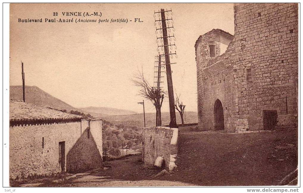 VENCE - BOULEVARD PAUL ANDRE () - F1067 - Vence