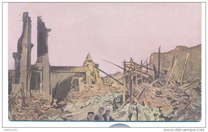 Earthquake And Fire In The Province Of Beldro Ca 1910 (catastrophe Sismique, Aardbeving) - Catastrophes