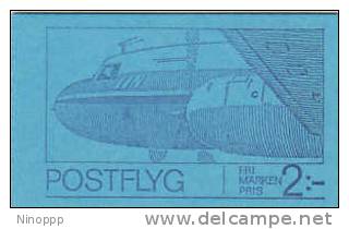 Sweden 1972 Historic Planes Booklet - 1951-80