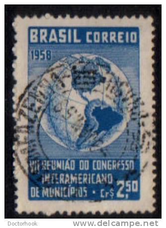 BRAZIL   Scott #  884  VF USED - Usados