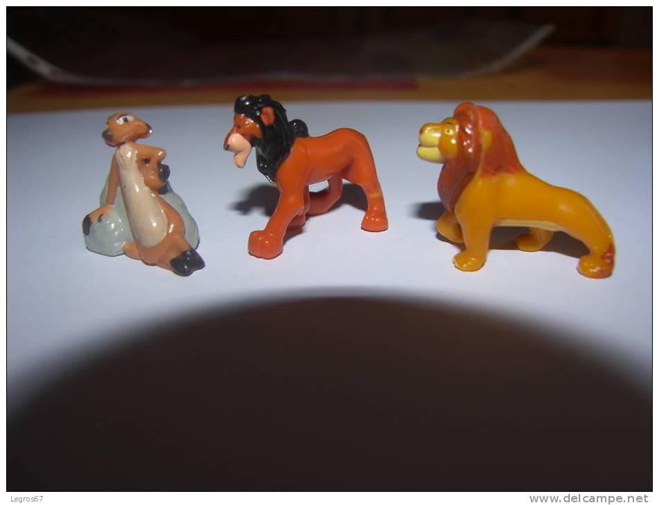 DISNEY 3 FIGURINES - Disney