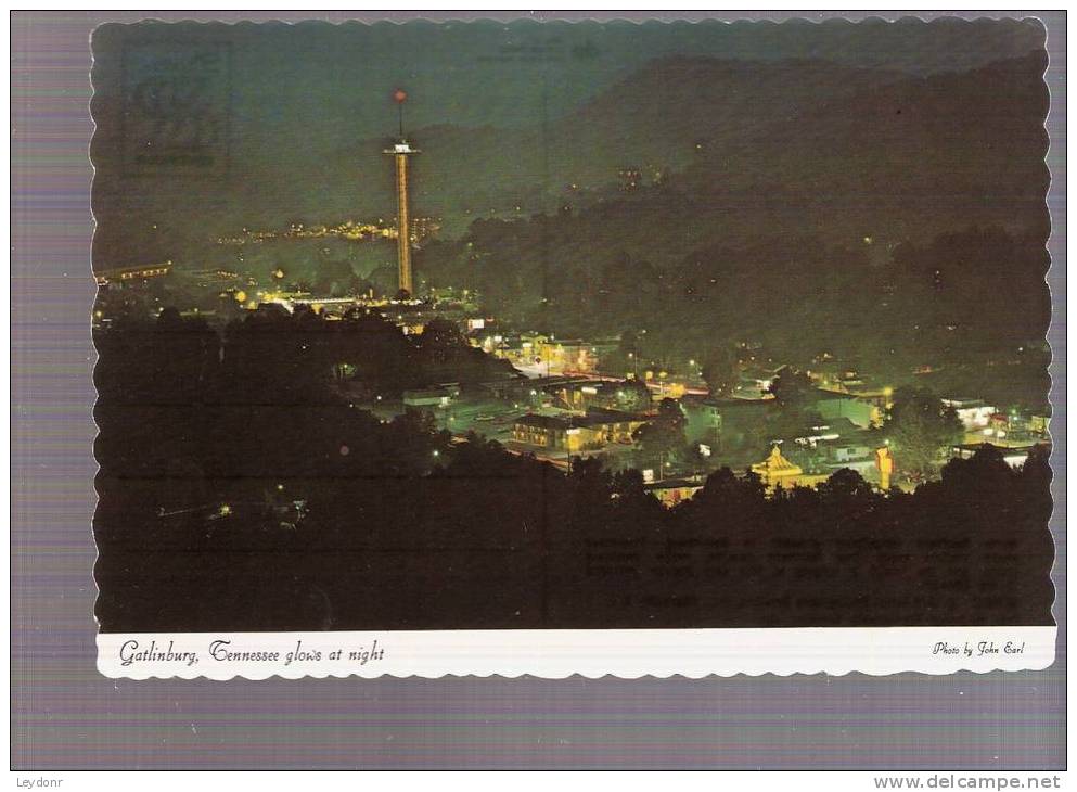 Gatlinburg, Tennessee Glows At Night , Tennessee - Other & Unclassified