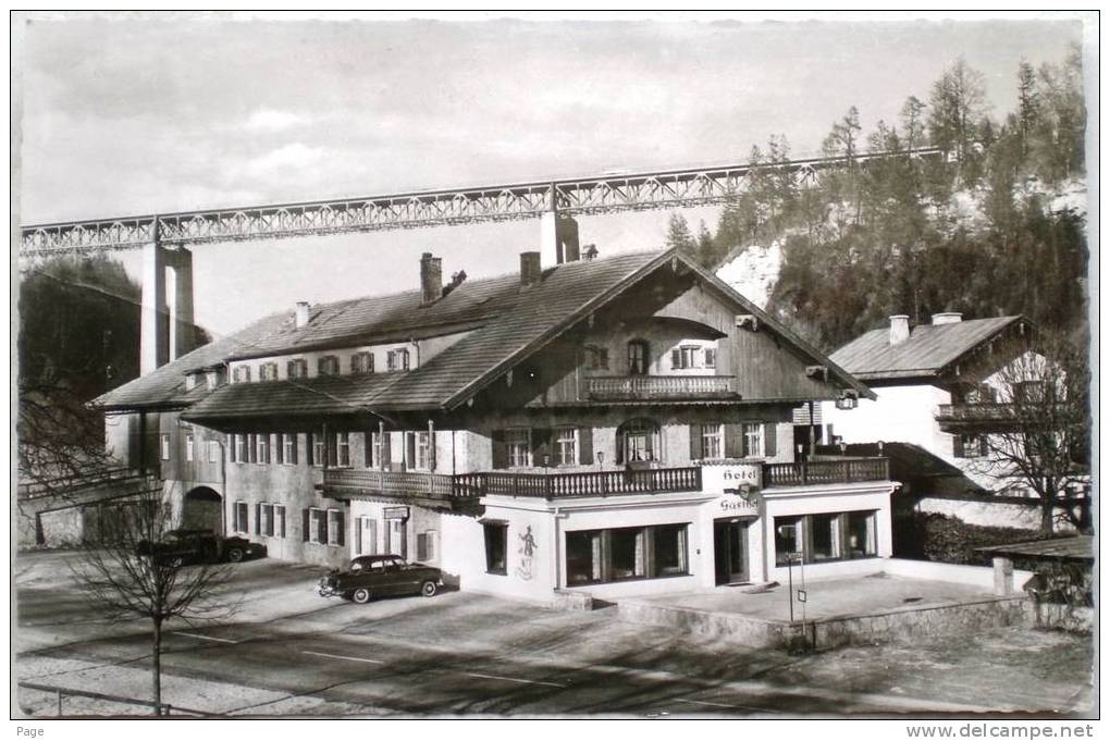 Hotel Bruckmühle,unter Der Mangfallbrücke,Post Weyarn,Kreis Miesbach,1960 - Miesbach