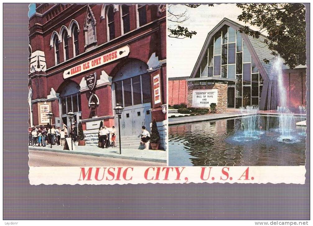 Music City, U.S.A., Nashville, Tennessee - Nashville