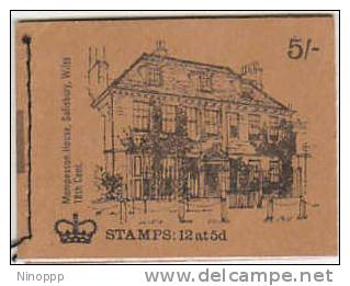 UK-1969 October  5 SH Mompesson House   Booklet - Carnets