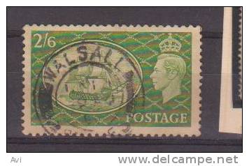 GB 1951 King George 2/6 , Very Nice Used. Mi.251 - Used Stamps