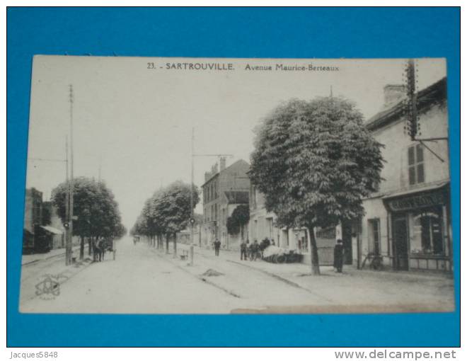 78) Sartrouville - N° 23 - Avenue Maurice Berteaux -  Année  - EDIT  A C - Sartrouville