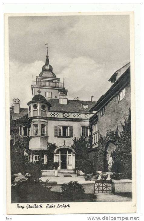 BERGISCH GLADBACH - Haus Lerbach (1461)lau - Bergisch Gladbach