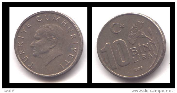 10 BIN LIRA 1995 - Turquie