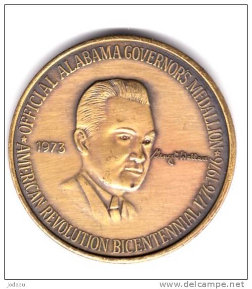 Médaille  Du Bicentenaire De La Revolution Americaine 1976   - 38mm- - Otros & Sin Clasificación