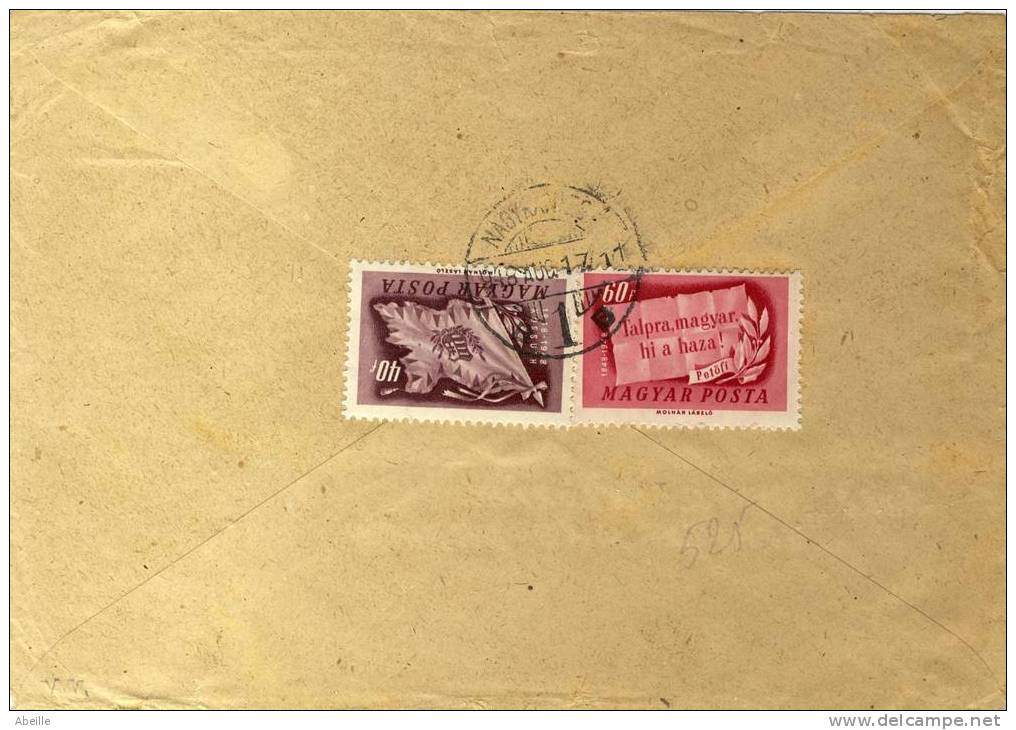 F526    LETTRE POUR LA BELGIQUE - Poststempel (Marcophilie)