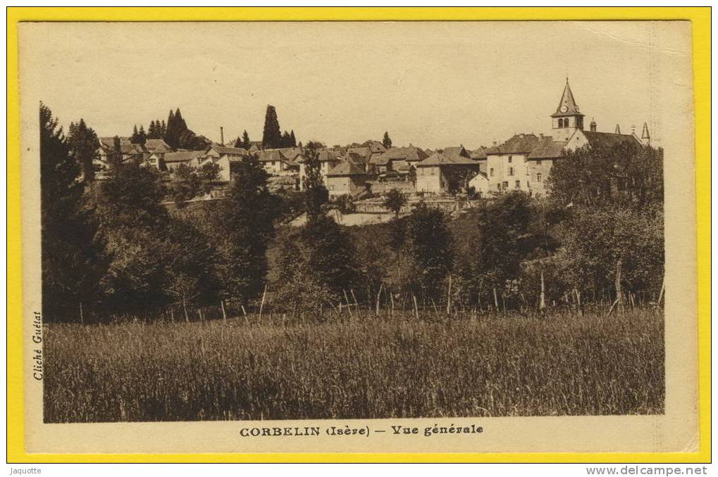 CORBELIN  Isère  Vue Générale - Corbelin