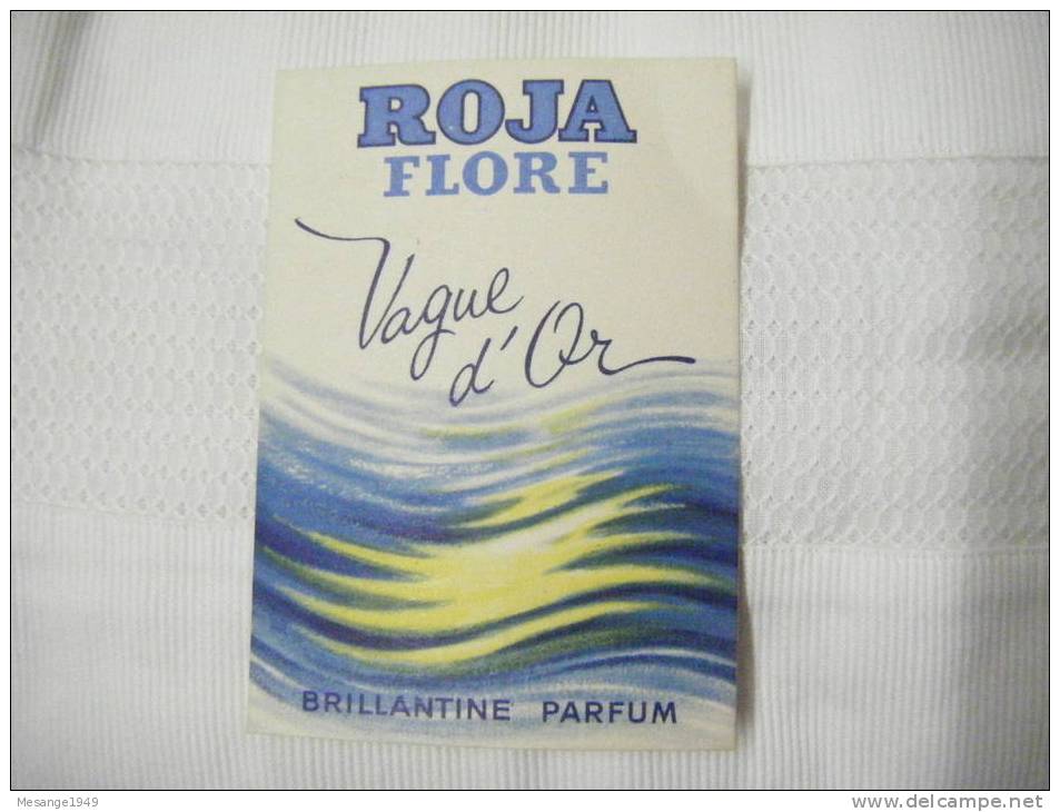 Pub -roja Flore -vague D´or -brillantine Parfum           44-816 - Anciennes (jusque 1960)