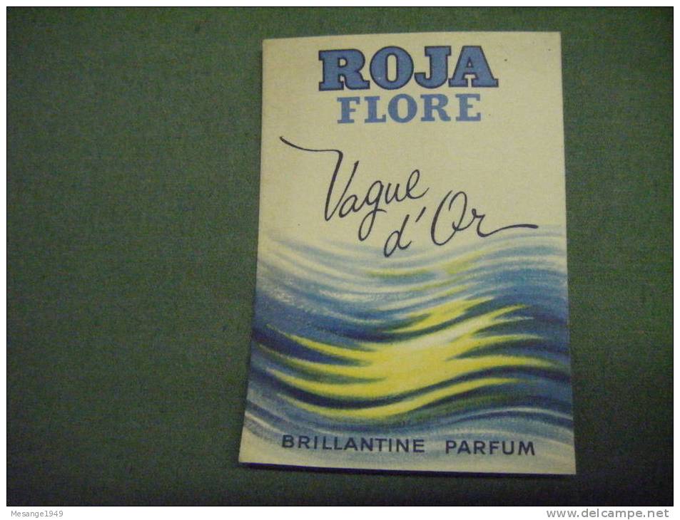 Pub -roja Flore -vague D´or -brillantine Parfum  44-925 - Anciennes (jusque 1960)