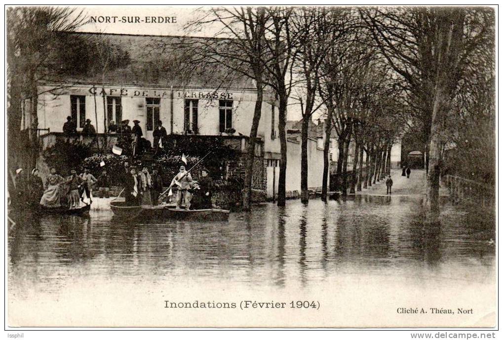 NORT-SUR-ERDRE - Inondations (Février 1904) - Nort Sur Erdre