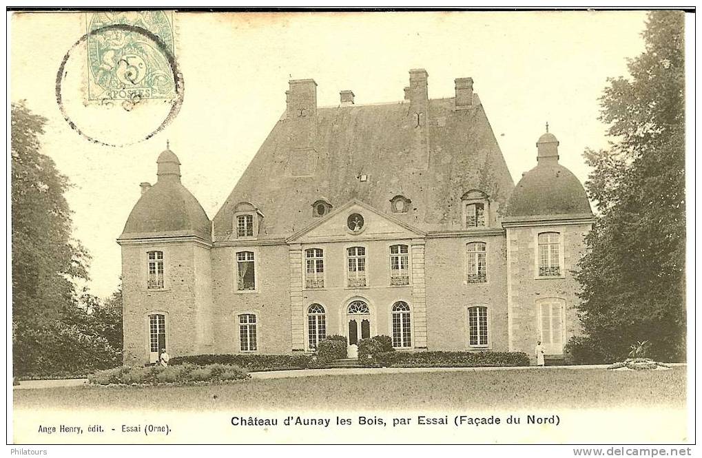 AUNAY-LES-BOIS  -  Château (façade Nord) - Other & Unclassified