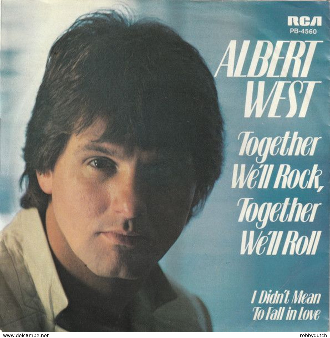 * 7" *  ALBERT WEST - TOGETHER WE'LL ROCK, TOGETHER WE'LL ROLL (Holland 1980) - Disco, Pop