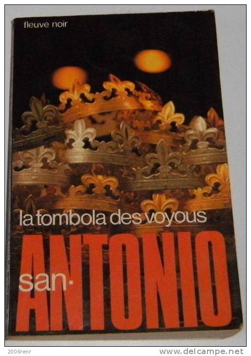 SAN ANTONIO: LA TOMBOLA DES VOYOUS.Fleuve Noir 1977 Bon état. - San Antonio