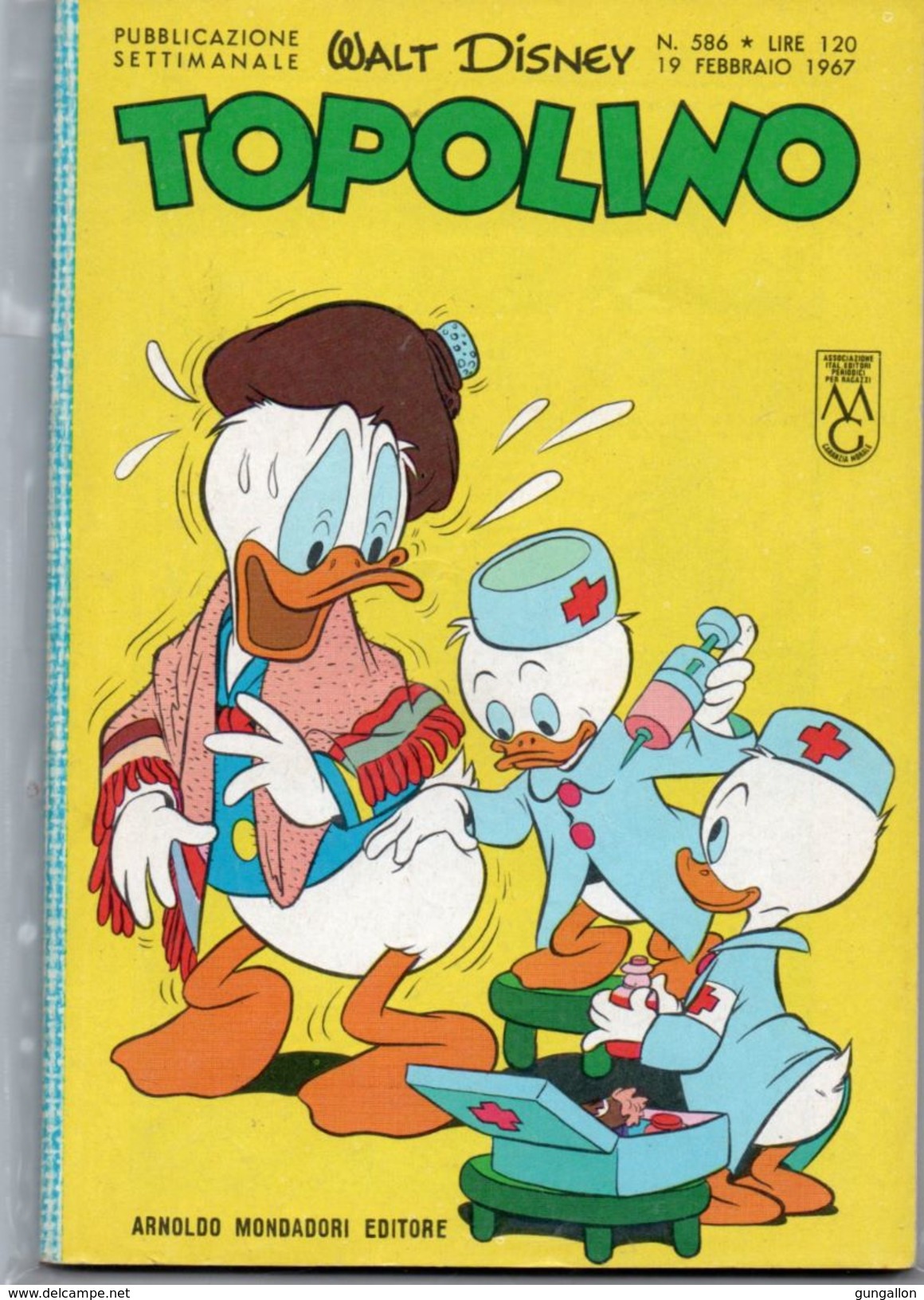 Topolino (Mondadori 1967) N. 586 - Disney