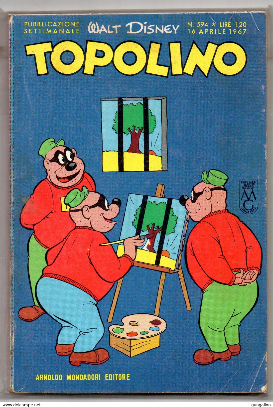 Topolino (Mondadori 1967) N. 594 - Disney